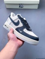 原楦数据纸版 采用硬质优质皮革鞋面材质 内置全掌Air Sole气垫 耐克 Nike Air Force 1 Low 空军一号低帮百搭休闲运动板鞋 051748