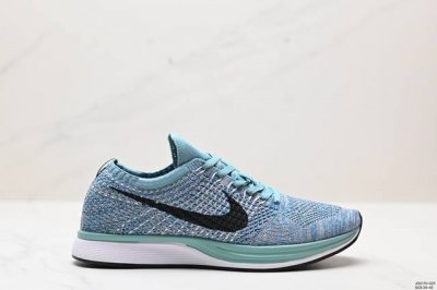 公司级nike Flyknit Racer 网布织物舒适减震支撑 低帮 休闲跑步鞋 货号:526628-037 尺码:39-45 Id:Jdd -Gzf