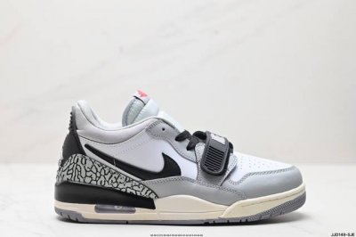 真标nike Air Jordan Legacy 312 Low耐克乔丹三合一混合版本低帮文化休闲运动篮球鞋 货号:Fv8 -101 尺码:36 36.5 37