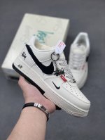 海外限量发售 公司级Nike Air Force 1 '07 Low 空军一号 低帮 运动鞋 休闲鞋 折边针车 工艺难度大 原楦头原纸板 原装鞋盒 定制五金配件