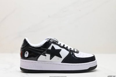 真标日本里原宿潮流品牌a Bathing Ape安逸猿bape Sk8 Sta Low Sk8系列低帮休闲运动滑板板鞋 尺码:36 36.5 37.5 38 3