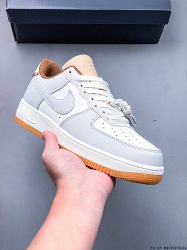 二层真标！耐克Nike Air Force 1 Low 空军一号低帮经典百搭休闲板鞋 0413525X24