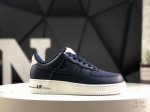 210 耐克Nike Air Force 1’07 Low Lv8"Black Indigo"空军一号经典低帮百搭休闲运动板鞋 升级Hy版#男女鞋真标半码制#升