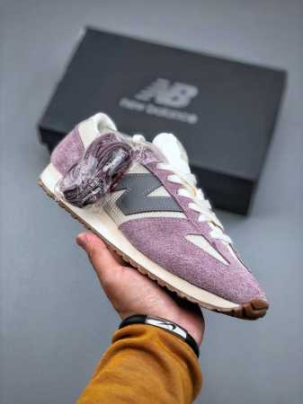 New Balance U471系列低帮经典复古休闲运动慢跑鞋“翻毛浅紫米白”U471Al 尺码：36 -45 半 - 点击图像关闭
