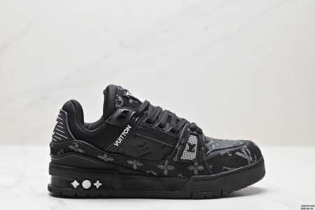 真标全新lv路易威登louis Vuitton Trainer Sneaker Low休闲运动文化百搭板鞋 尺码:36-44 id:Jzd474-Sje - 点击图像关闭
