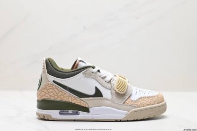 公司级三合一最强合体，多种新配色回归耐克nike Air Jordan Legacy 312 Low”White Grey Fog Blue Red“乔丹最强三