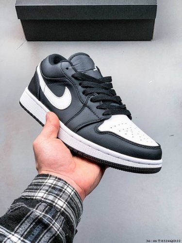 160 真标半码！耐克Nike Air Jordan Low 1 乔1低帮经典休闲板鞋 0324Qd22