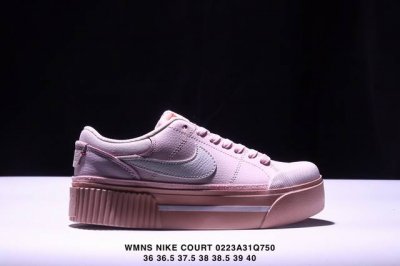 Wmns Nike Court Legacy Lift Wuaterrneksteam Orange秋冬 增高复古松糕鞋板鞋 货号：Fd0355 133 Siz