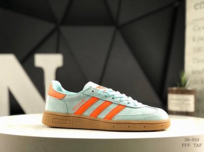 140 真标带半码Adidas Handball Spezial 官方正确版本 阿迪达斯经典款 复古休闲板鞋 全鞋采用反毛皮制作 牛筋耐磨大底 承载青春情怀的板