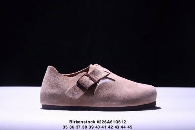 公司级采用柔软牛皮绒面革里衬皮毛一体鞋面材质#中底鞋床搭载波状外形缓震软木橡胶#外置Eva轻量片装外底舒适又时髦,潮人都在穿德国百年知名鞋履品牌 勃肯Birke