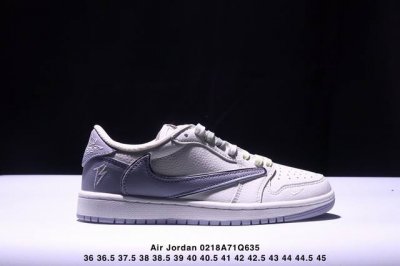 Travis Scott X Fragment Design X Jordan Air Jordan 1 Low Og Sp Ts联名 “米白青草绿” 多方联名