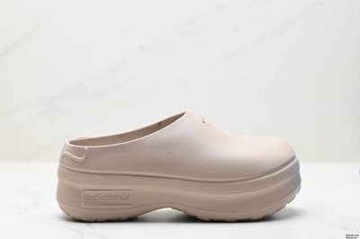 公司级Adidas Originals Adifom Stan Smith Mule 运动凉鞋穆勒厨师鞋 原鞋开模无明显毛边 欧索莱颗粒防臭透气鞋垫 原厂高弹环
