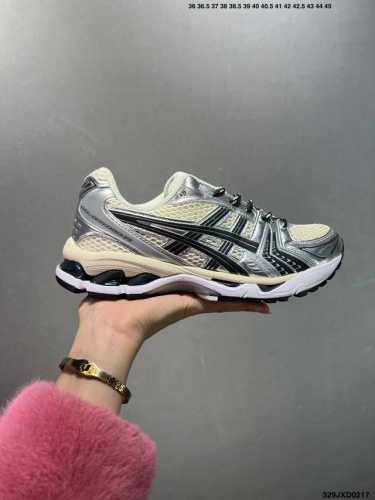 公司级Asics Gel-Kayano 14复古单品 亚瑟士系列轻量缓震休闲运动跑步鞋 设计师 Hidenori Yamashita 以 Flash 一词为灵感