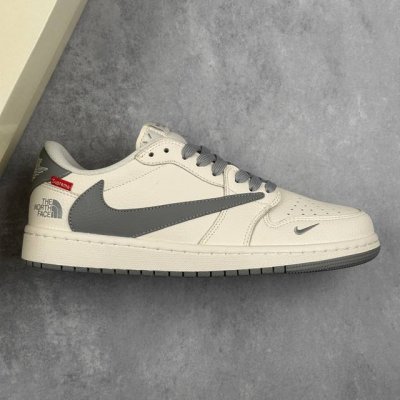 本地 核心私 Travis Scott X Fragment Design X Air Jordan 1 Low Og Sp Aj1 乔1 Supreme北面联