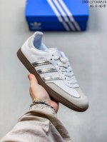 真标半码阿迪达斯三叶草Adidas Originals Samba Vegan Og Spd 桑巴舞系列绅士德训足球风百搭低帮休闲运动板鞋 尺码:35.5 36