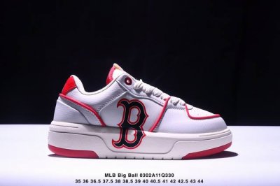 真标Korea韩国Ss19限定发售Ny美国榄球洋基队限定 X Mlb Big Ball Chunky A Running厚底老爹厚底休闲运动慢跑鞋 货号:3As