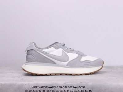 真标带半码 Nike耐克vaporwaffle Sacai华夫透气轻盈缓震运动跑步鞋 Xm0622Q657