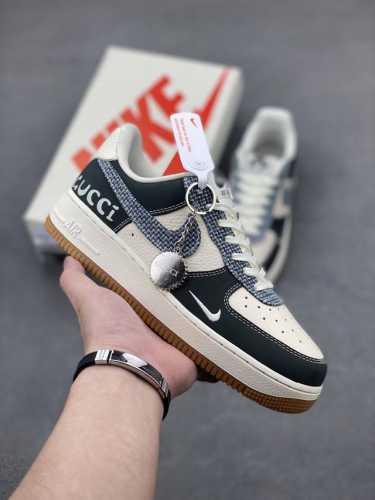 海外限量发售！公司级Nike Air Force 1 '07 Low 空军一号 低帮 运动鞋 休闲鞋 折边针车 工艺难度大 原楦头原纸板 原装鞋盒 定制五金配件