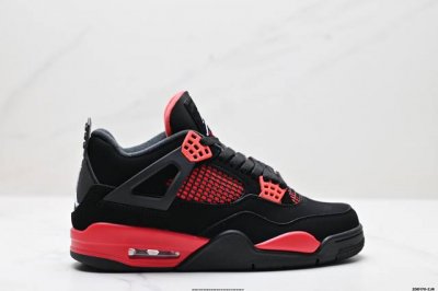公司级Nike Air Jordan 4 Retro 耐克迈克尔 乔丹Aj4代中帮复古休闲运动文化篮球鞋 原厂材料Tpu超Q弹网格材质 缜密拉帮及中底钢印细节