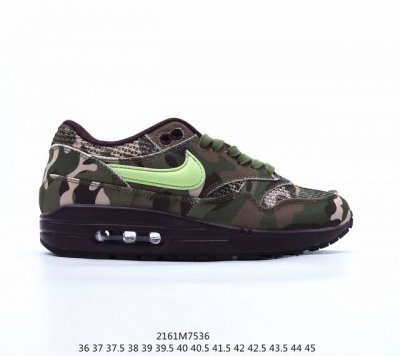 公司级 Nk Air Max 1'86 系列 复古气垫跑鞋 鞋型清洁度品控完美 正确鞋型 回弹pu模嵌入开窗气垫装置 尺码：36-45，编码2161M7536