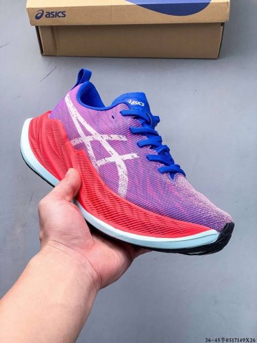 集图 亚瑟士Asics Superblast 超顶级轻量化运动有氧慢跑鞋 全新原装数据开发人体工学一体式 全掌Ff Blast plus棉感中底 原厂配比Aha