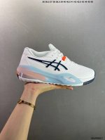 公司级Asics Gel-Resolution X 亚瑟士运动休闲透气专业网球鞋 轻量舒适透气材质 全滴塑鞋面中底3D可视Gel缓震胶效果 升级Flytefoa
