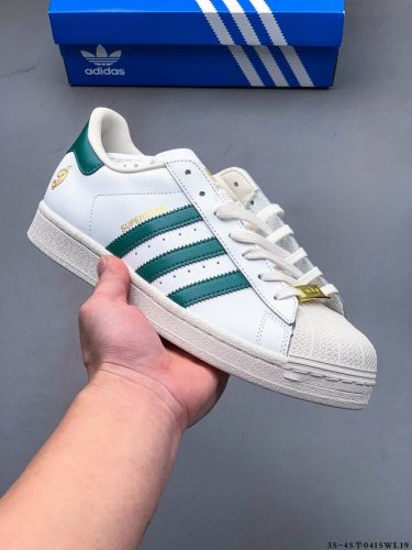 公司级！阿迪达斯Adidas Superstar 贝壳头经典百搭休闲板鞋 0415Wl19