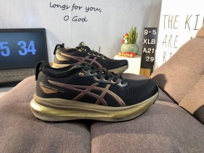 公司级Asics亚瑟士 Gel-Kayano 31 Platinum低帮专业有氧超轻便运动跑步鞋 全新原装数据开发 符合人体工程学 一体式双层编制鞋面 高弹性面