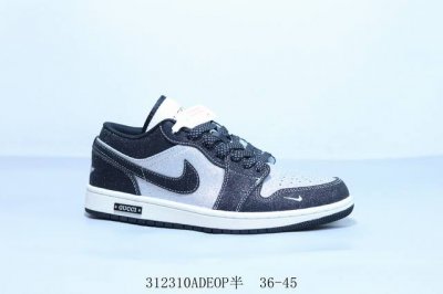 170 乔丹Air Jordan 1 Low Aj1 乔1低帮复古文化休闲运动篮球鞋 联名 货号 Sj9950-012 312310Adeop半 36-45