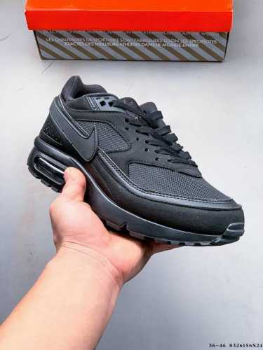 170 耐克Nike Air Max Classic Bw 经典拼接休闲运动跑步鞋 0326156S24