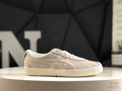 真标带半码亚瑟士 Onitsuka Tiger鬼冢虎 Mexico Delegation休闲运动板鞋 货号：D639L-9999 尺码：36-45 半 Atj
