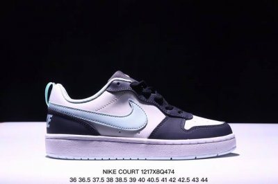 真标耐克 Nike Court Borough Low 低帮百搭透气休闲运动板鞋 经典耐用的设计 兼顾舒适脚感和出众风范 演绎匠心之作 结构性的支撑贴合感结合复
