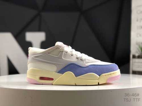 耐克 Jordan Air Jordan 4 Rm 复古篮球鞋 此款鞋采用近几年比较流行的版型设计，外观时尚大气。鞋底采用耐磨的材质，穿上它，让您感觉到舒适的体