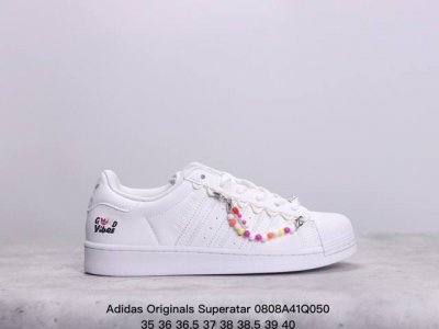 阿迪达斯 Adidas Originals Superatar 棕白贝壳头 原装公司级实拍 采用全新头层拼接皮革材质 后跟采用特色3D立体印字 渠道正品订单 诠