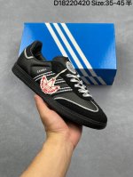 阿迪达斯 德训鞋 Adidas Originals Samba Og Shoes 经典运动鞋小白鞋 T头鞋 女鞋 彰显休闲摩登风情的时尚经典鞋。它诞生于50年代