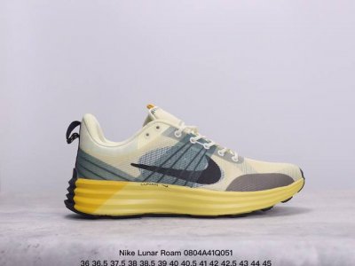 公司级nike Lunar Roam 耐克登月系列 透气网面 缓震大底 情侣休闲百搭运动跑步鞋 货号:Hj8999- xm0804Q051