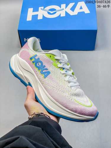 Hoka One One独特的竞训鞋,主打舒适软弹Hokamach马赫6#竞速跑鞋 Hoka Mach 6 轻盈且富有弹性的舒适感！迄今为止最轻量灵敏的Mach