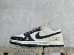 Nk Sb Dunk Low Lv联名-深蓝牛仔 周年高端定制 低帮休闲板鞋 Xp3802-335 #定制鞋盒 大厂纯原品质出货 超高清洁度 皮料切割干净无任何
