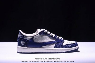 海外爆款限量发售！公司级 Nike Sb Dunk Low“斯图西联名 绑带米灰藏蓝勾” 周年高端定制 低帮休闲板鞋 定制鞋盒 大厂纯原品质出货 超高清洁度 皮