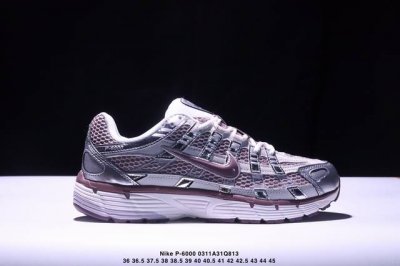 170 公司级！耐克 Nike P-6000 Se 舒适 皮革防滑耐磨 低帮 休闲跑步鞋 男款 米色 尺码：39-45 带半码 Xm0311Q813