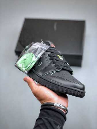 nike Air Jordan 1 Low 黑绿脚趾 Aj1乔1低帮休闲板鞋 同步官方配色 市场唯一独家头层皮打造 原鞋原档案开发 原厂皮料 原档冲孔鞋头 正确 - 点击图像关闭