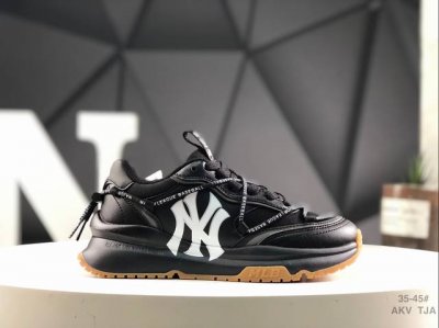 170 Ny美国榄球洋基队New York Yankees X Mlb Chunky Runner Liner 莱纳系列低帮厚底老爹风透气舒适皮面休闲运动慢跑鞋