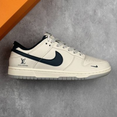 本地290 核心私 Nk Sb Dunk Low Lv联名-米蓝勾 周年高端定制 低帮休闲板鞋 定制鞋盒 大厂纯原品质出货 超高清洁度 皮料切割干净无任何毛边