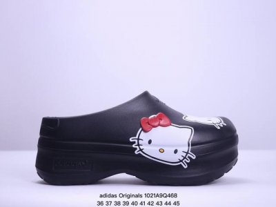 厨师拖鞋 adidas Originals AdiFOM Stan Smith Mule 运动凉鞋穆勒厨师鞋 原鞋开模无明显毛边，欧索莱颗粒防臭透气鞋垫，原厂高
