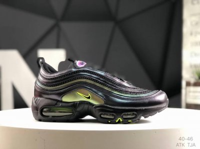 耐克 Nike Air Max 97 耐克97款全掌气垫缓震跑步鞋 子弹头复刻 织物材质运动鞋 货号：Ii1711 Size:如图所示 Atk Tja