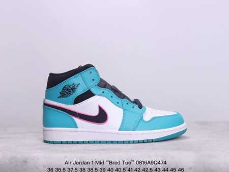 air Jordan 1 Mid “Bred Toe” Aj1 中帮 黑红脚趾 这款中帮黑红脚趾融合了两大超经典配色，Bred 黑红和 Black Toe 黑脚 - 点击图像关闭
