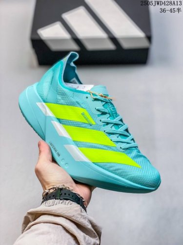 公司级 真碳 Adidas阿迪达斯Adidas Adizero Adios Pro 4 加真碳板 耐磨减震专业跑步鞋 加真碳板 男女士运动鞋 北京马拉松40周年