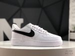 海外限量发售！公司级 耐克 Nike Air Force 1 '07 Low “Lv联名 灰黑勾印压”空军一号 低帮 运动鞋 休闲鞋 折边针车 工艺难度大 原楦