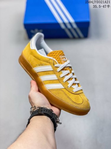 公司级G版Ad Original Gazelle Indoor Trainers 瞪羚室内鞋系列低帮复古百搭休闲运动德训风板鞋 Ie2946 平台特供批次 原厂