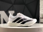 阿迪达斯 Adidas Adizero Eva Sl M Black White 零度进化版系列低帮轻便透气竞速休闲运动慢跑鞋“网织黑白”Ih5564 相信大家